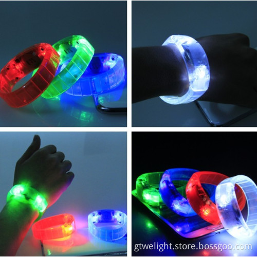 LED Perfumed Rubber Rightful Bracelet